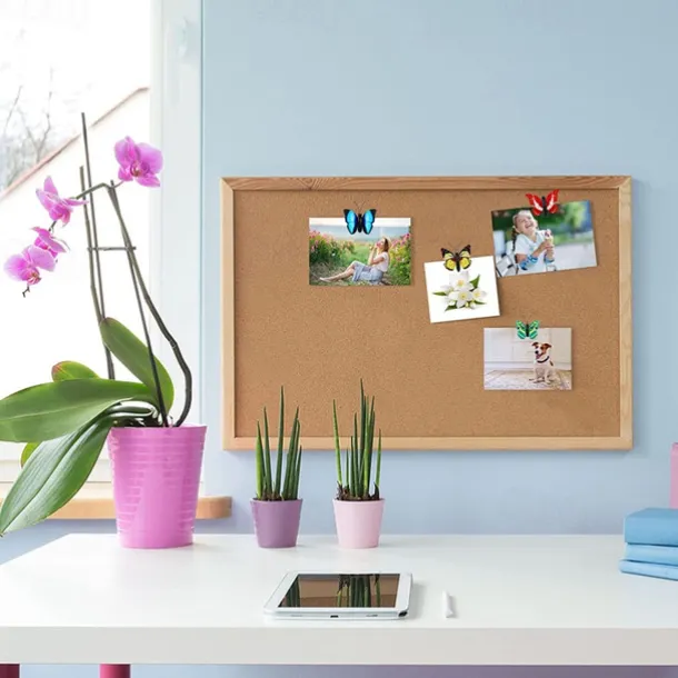 30pcs Stereoscopic 3D Simulation Butterfly Pushpins Creative Pushpins Decorative Flowers Cork Board Nails For Bulletin Boards, Photos, Wall Charts School Supplies And Accessories 4x4cm/1.57''x1.57''