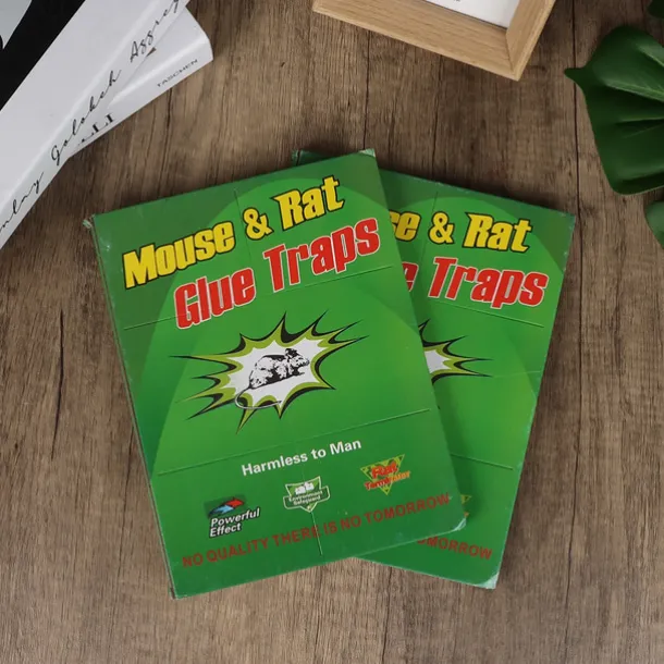 5pcs Sticky Mouse Board Sticky Rat Stickers Sticky Mouse Stickers Sticky Mouse Stickers Rat Traps For Household Use Rat Traps Sticky Mouse Stickers