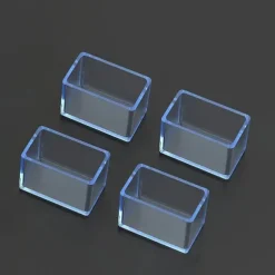 8PCS Table Chair Leg Mat Transparent Silicone Non-slip Table Chair Leg Caps Foot Protection Cover Pads Wood Floor Protectors