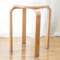 8PCS Table Chair Leg Mat Transparent Silicone Non-slip Table Chair Leg Caps Foot Protection Cover Pads Wood Floor Protectors
