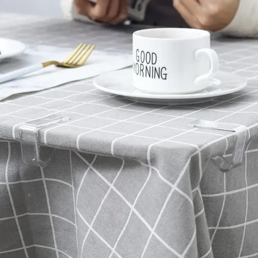 8Pcs Tablecloth Tables Useful Clips Holder Cloth Clamps Party Picnic Wedding Prom Multi-function Tablecloth Clip