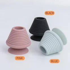 1pcs Universal Bathroom Bath Plug Kitchen Dishwasher Drain Plug With Suction Cup Household Floor Drain Silicone Rubber Sink Plug Drain Leak-proof Plug