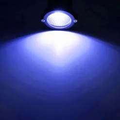 2pcs 5W Outdoor Multicolour Spotlights Waterproof LED Landscape Lights Garden Light Outdoor Lighting Pathway Lights Multicolour Spotlights with Spike Stand EU/US Plug AC85-265V