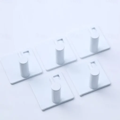 5PCS Wall Hooks for Coats,Stainless Steel Robe Hooks,Wall Mounted Coat Hooks For Bathroom,Bedroom,Kitchen(Black)
