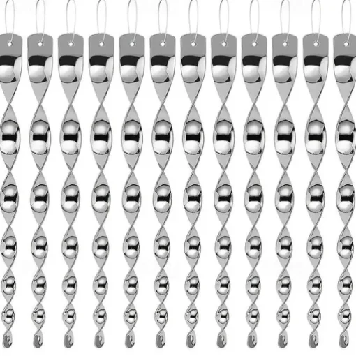 12pcs Woodpecker Bird Scare Devices, Reflective Scare Rods Control Device To Keep Birds Away From Patio Pool