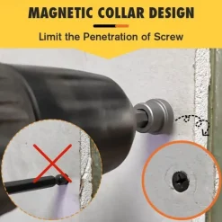 10pcs25mm/Set Magnetic Positioning Screwdriver Bits Head Woodworking Screw Hex Shank Positioning Bit batch Head