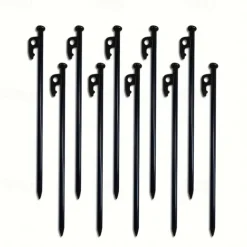4pcs/6pcs Solid Bold Extended Outdoor Camping Nail Awning Tent Camping with Steel Nail Beach Camp Nail