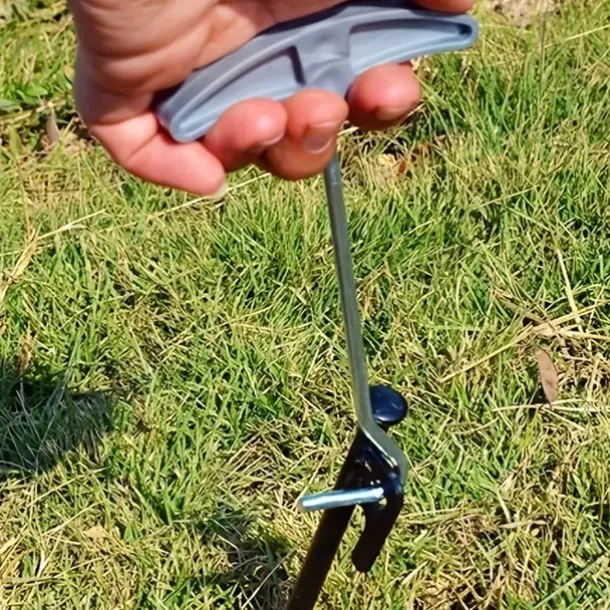 4pcs/6pcs Solid Bold Extended Outdoor Camping Nail Awning Tent Camping with Steel Nail Beach Camp Nail