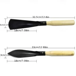 2pcs/set Digging Vegetables Shovel, Gardening Planting Shovel, Digging Soil Agricultural Planting Home Gardening Tool Set