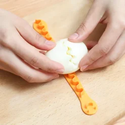 2Pcs/set Fancy Cut Eggs Cooked Eggs Cutter Home Boiled Eggs Creative Cooking Tools Bento Mold Kitchen Gadgets Accessories Cocina
