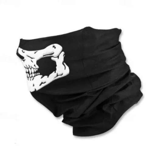 4pcs/set Halloween Party Adult Reaper Black Cloak Skull Mask Gloves Halloween Costume Prop Set
