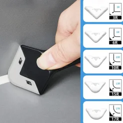 10pcs/set Silicone Caulking Tools Glass Glue Angle Scraper Stainless Steelhead Caulk Remover and Sealant Scraper for Kitchen Bathroom Window and Frames Sealant Seals