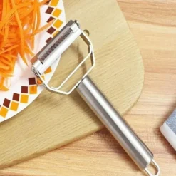 Peeler Stainless Steel Double Layer Multifunction Vegetables and Fruit Grater Home Kitchen Tool