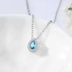 Personalized Birthstone Necklace Custom Best Gift for Mom - Custom Pendant Gift for Mom, Wife, Girlfriend – Unique Mother's Day, Valentine's Day, Anniversary, Christmas, Birthday Gift