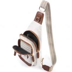 Personalized Crossbody Bag Custom Best Gift for Mom – Custom Letter Design, Large Capacity Shoulder Bag for Travel, Daily Use, Camping, Unique Gift for Lover, Family, or Friends