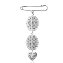 Personalized Graduation Pin Brooch Custom Photo Charm Best Wedding Graduation Memorial Sympathy Gift for Anniversary or Birthday Ideal for Friends, Family