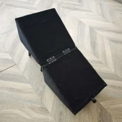Pet Dog Stair Folding Chair Space Saving 2 in 1 Comfortable Climbing Step for Pets High Bed Dog Lamp Kitten Puppy Small Animal