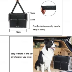 Pet Steps Aluminum Pet Stair Folding Dog Ladder for Trucks, Cars, SUVs & High Bed