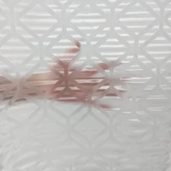 PEVA 8G Shower Curtain Liner, 72x72 Inch 3D Clear Blue Bubble Heavy Duty Waterproof Shower Curtain Liner Thick Plastic Shower Curtains Bathroom Shower Liner, 12 Hooks