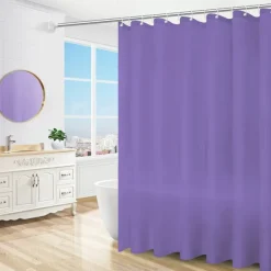 PEVA Shower Curtain,180cm*180cm(70