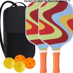 Pickleball Paddle Glass Fiber Material Pickleball Sports Set