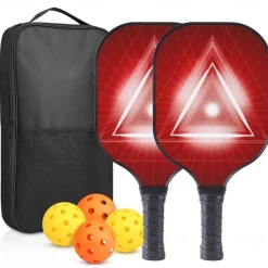 Pickleball Paddle Glass Fiber Material Pickleball Sports Set