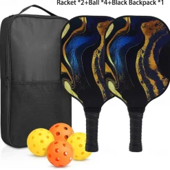 Pickleball Paddle Glass Fiber Material Pickleball Sports Set