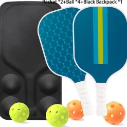 Pickleball Paddle Glass Fiber Material Pickleball Sports Set