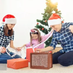 Piggy Bank for Adults Kids, Wooden Coin Bank for Boys and Girls, Adults Money Box with Counter for Savings Goal $10000 Best Gift for Friends (Deep Brown, 10000 Dollar)