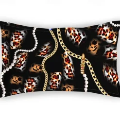 Pillowcases Home Bedding Fabric Flannel Pillowcases Digital Printing Satin Polyester Single Pillowcase