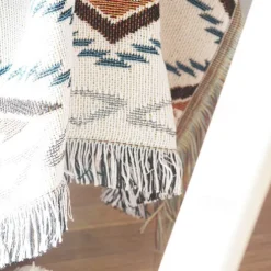 Plaid Blankets Knitted Sofa Cover Full Blanket Striped Room Bedside Blanket for Home Rugs Camping Picnic Blanket Boho Decorative