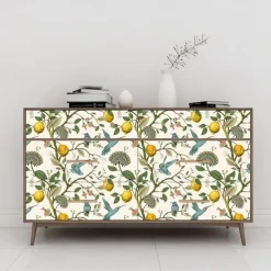 Plants Animal Wallpaper Peel and Stick Wallpaper Comtemporary Vintage Wall Covering, PVC / Vinyl Material Self adhesive Wallpaper, Room Wallcovering Home Decoration