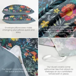 Plants Trees Fowers Floral Duvet Cover Set 2-piece Set 3-piece Set Lightweight Soft Short Plush Set Thickened Felt Square Bed