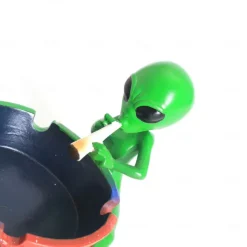 Pocket Ashtray Outdoor Tabletop Ashtrays Alien Ashtray home sitting room decoration desktop ashtray