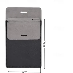 Pocket Protector, Back to School Premium PU Leather Men Women Pen Holder Pouch Pocket Organizer For Shirts, Lab Coats, Pants; Multi-Purpose-Holds Pens, Pointers, Pencils, Ruler, Tools