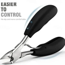 Podiatrist Toenail Clippers, Professional Thick & Ingrown Toe Nail Clippers For Men & Seniors, Pedicure Clippers Toenail Cutters, Super Sharp Curved Blade Grooming Tool