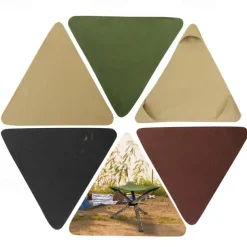 Portable Folding Stool Non-Stick Fabric Fishing Stool Gardening Stakes Garden Stools