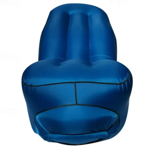 Portable Inflatable Sofa - Lazy Sofa Foldable Lounge Chair with Pedal Comfortable Combination Flocking - Suitable for Camping, Hiking, and Sunbathing at Home