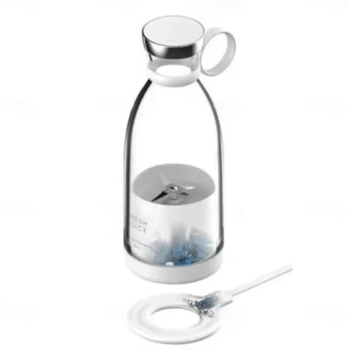 Portable Juicer, Mini Electric Fruit Blender, Rechargeable Juice Maker, Compact Shake Cup for Smoothies & Juices