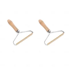 Portable Lint Remover Clothes Fuzz Fabric Shaver Brush Tool Power-Free Fluff Removing Roller for Sweater Woven Coat