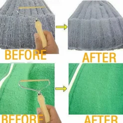 Portable Manual Hair Removal Agent Carpet Wool Coat Clothes Shaver Brush Tool Depilatory Ball Knitting Plush Double-sided Razor