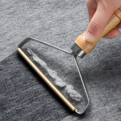 Portable Manual Hair Removal Agent Carpet Wool Coat Clothes Shaver Brush Tool Depilatory Ball Knitting Plush Double-sided Razor