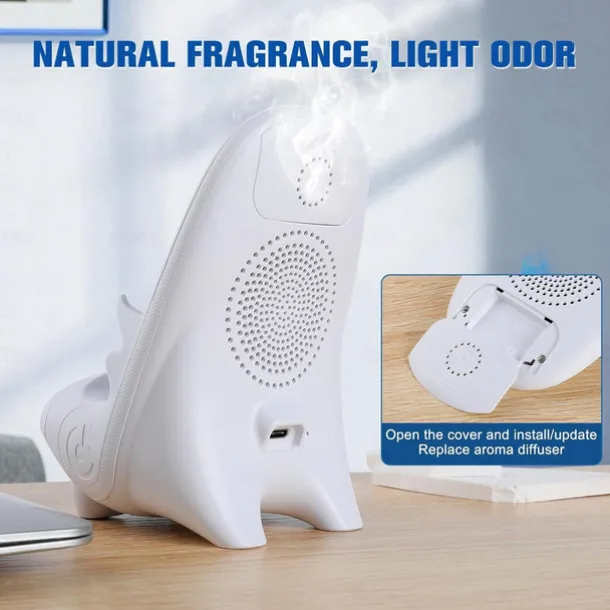 Portable Mini Chair Wireless Charger Phone Holder,Wireless Fast Charger Multifunctional Phone Holder, Multifunctional Wireless Fast Charging Station,3 in 1 Wireless Charger with Speaker Function