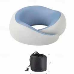 Portable Neck Protection U-Shaped Pillow, surrounds and Supports The vertebrae, Suitable for Airplanes and Cars