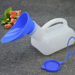 Portable Urinal Potty Bottle With Lid For Cars, Emergency, Travel(1000ML)