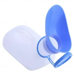 Portable Urinal Potty Bottle With Lid For Cars, Emergency, Travel(1000ML)