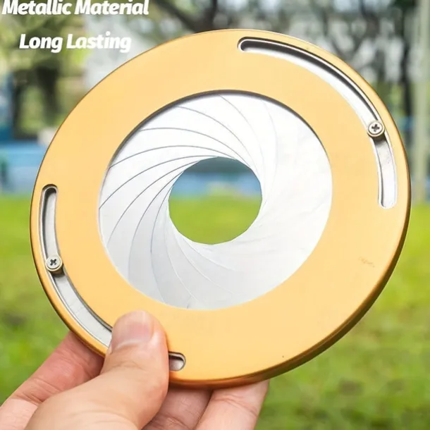 Precise Perfection Adjustable Precision Circle Drawing Tool - Dual Metallic Measuring Ruler for Pipe Diameters & Woodworking Designs, Non-Electric, Durable Brass Material, Woodworking Tool