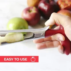 Premium Apple Corer, Durable Stainless Steel Apple Corer Remover For Pears, Bell Peppers, Honeycrisp, Gala And Pink Lady Apples, Kitchen Gadgets