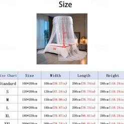 Princess Style Dome Mosquito Net Density Gauze Household Nets Extra Space Mosquito Net Butterfly Floral Series for Bedroom Floor Hem