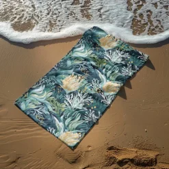 Printed Beach Towel, Lightweight Quick-Dry Sand-Free Beach Blanket, Ideal for Travel, Pool, and Outdoor Use